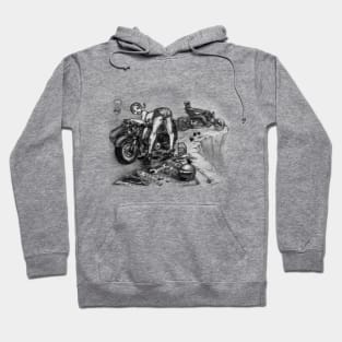 motorbike Hoodie